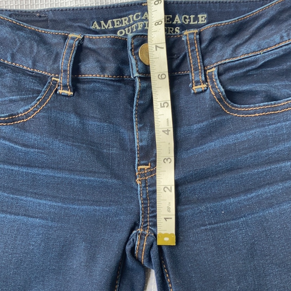 American eagle super stretch denim Jegging sz 24 - Picture 7 of 10
